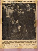 Barnes - Kasson Hospital (Governor Ground Breaking 1964)